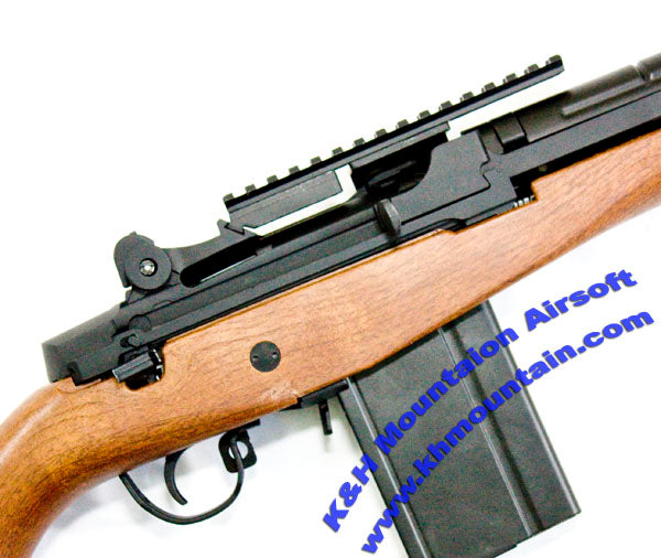 AGM M14 AEG with Stock (MP008) / Wood