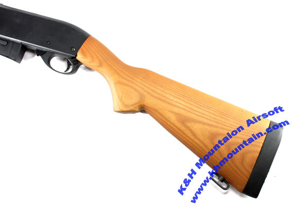 Full Metal Real Wood Shotgun with Fix Stock (9870 Real Wood)