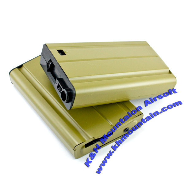 Dboys SCAR SC-02 400rds wind-up Magazine / TAN (each)
