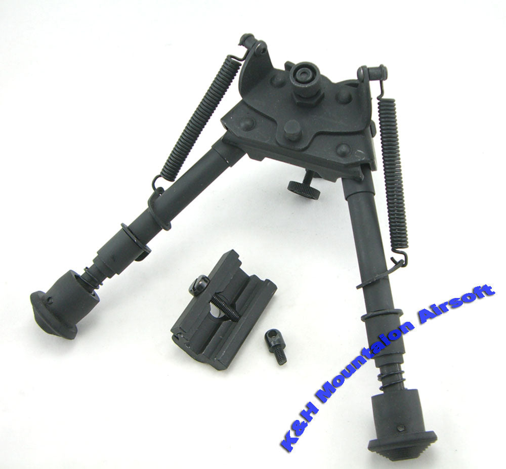 Dboys / Boyi Harris Style Spring Bipod with Rail Adaptor (Short)