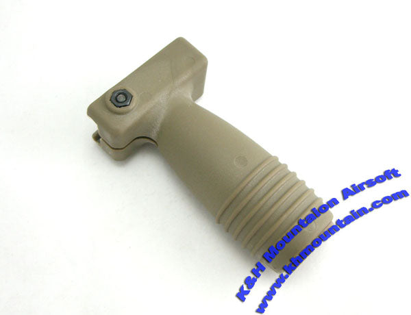 Element TDI Style Short Grip For Rail in TAN Color