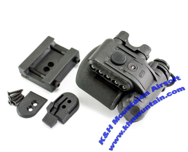 Element MICH Helmet Light /w IR IFF & Rail Mount / Version II BK