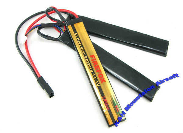FireFox 11.1V 1200mah Li-Polymer Pack Battery 3-pcs (12C)