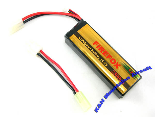 FireFox 11.1V 2300mah Li-Polymer Pack Battery (12C)