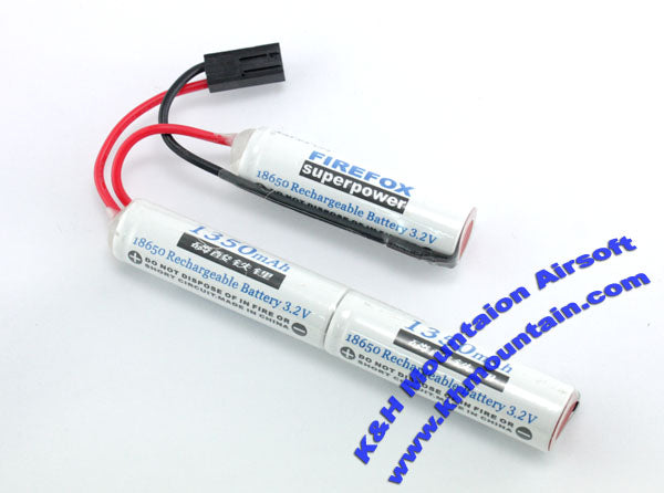 FireFox 9.6V 1350mah Li-Poly LiFePO4 Battery /w Charger /CQB