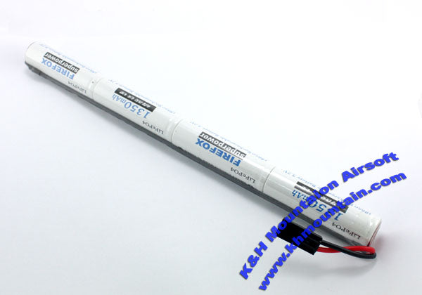 FireFox 12.8V 1350mah Li-Poly LiFePO4 Battery /w Charger /Stick