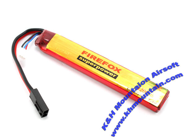 FireFox 1200mah 7.4V Li-Polymer Battery 1-pcs (20C Version)