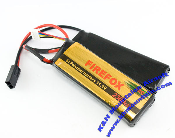 FireFox 11.1V 2300mah Li-Polymer Pack Battery 2-pcs (12C)