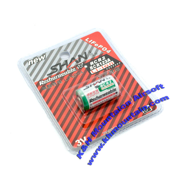 FireFox CR2 LiFePo4 3V Rechargeable Battery