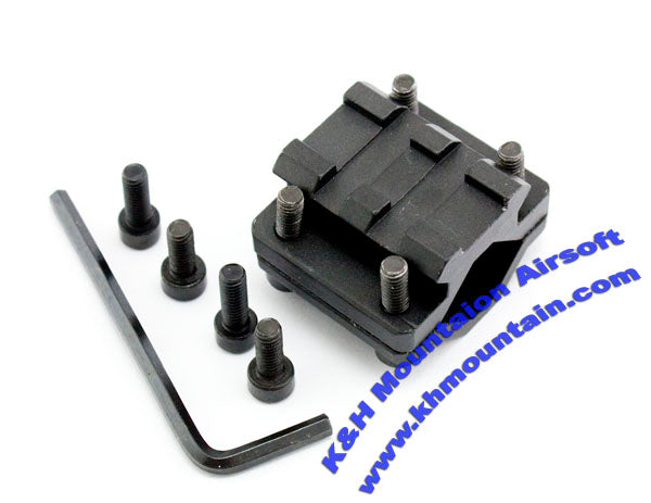 3 cm Length Universal Single Rail Barrel Mount