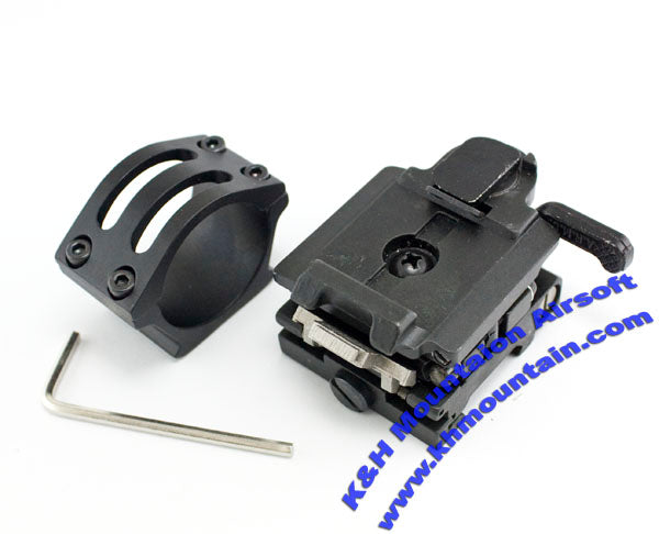 フルメタル QD ブッシュ ボタン FTS (フリップツーサイド) マウント