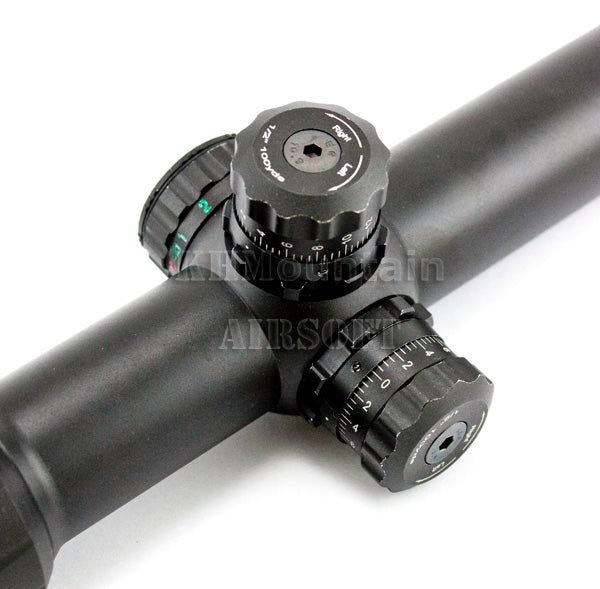 WEAVER 1.5-6 x 24 Red & Green Illuminated Rifle Scope