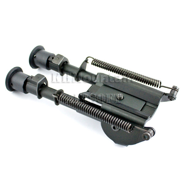 Full Metal 6" - 9" Length Foldable Bipod / Black