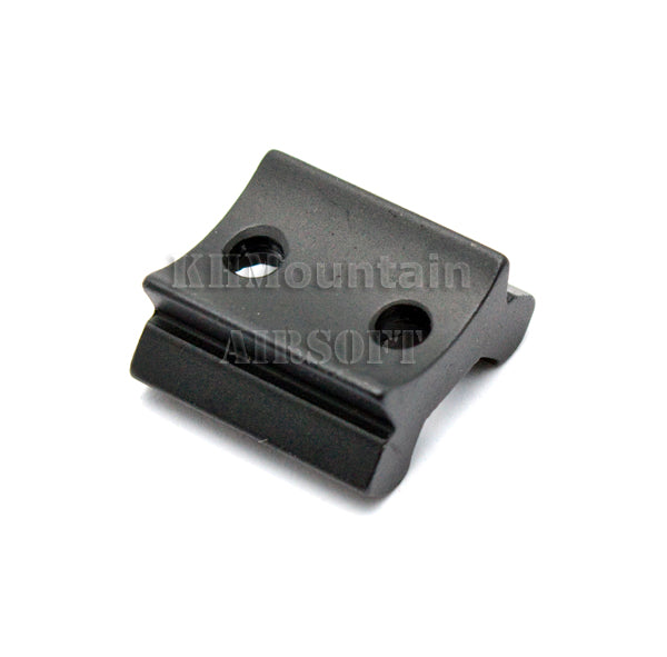 Aluminum 20mm Rail Mount with 2cm & 2 Hole