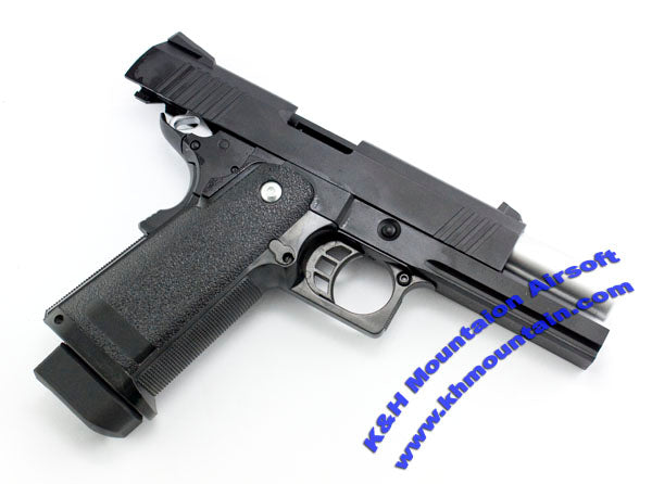 Hi-capa 4.5 Full Metal Gas Blowback Pistol / Auto / Black