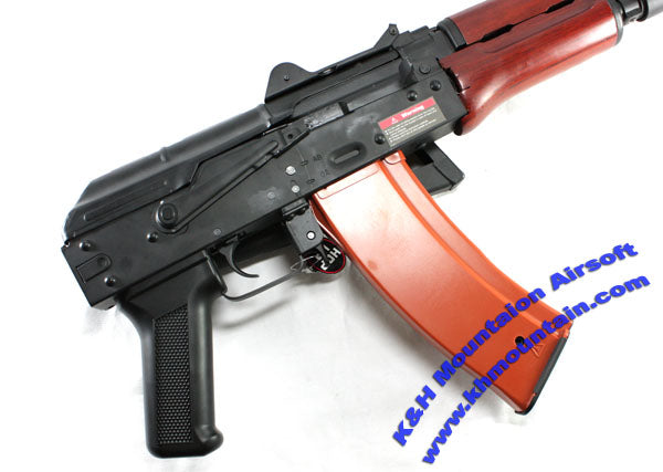 Jing Gong Full Metal and Real Wood Blowback AK74U (1011)