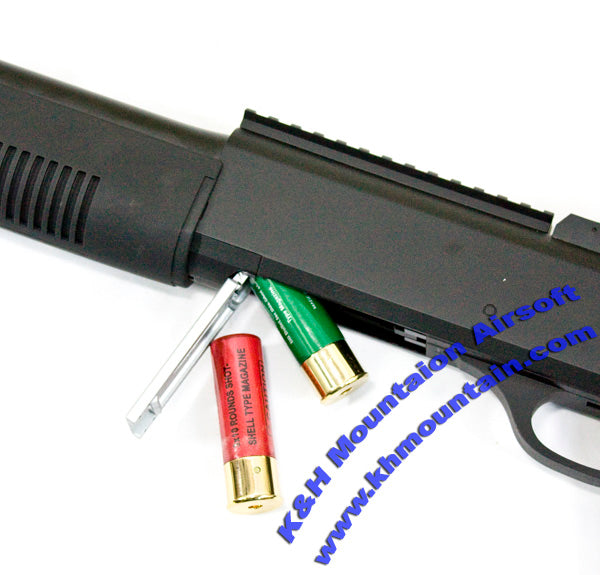 KOER Tri-Barrel Shotgun with Retractable Stock (K1205L)