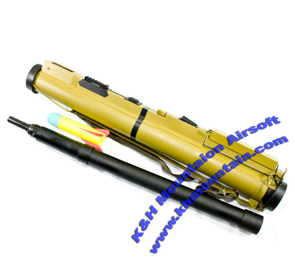 US M72+ Airsoft 40mm Cartridge Launcher (M72A7) / TAN