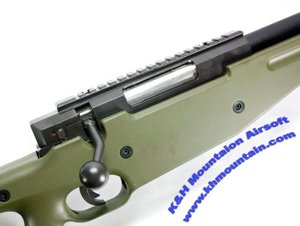 Well L96 Sniper Rifle with Scope and Bipod MB01C (Green)