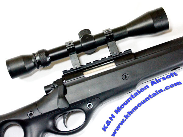 Well L96 Sniper Rifle with Scope and Bipod MB10D / Black