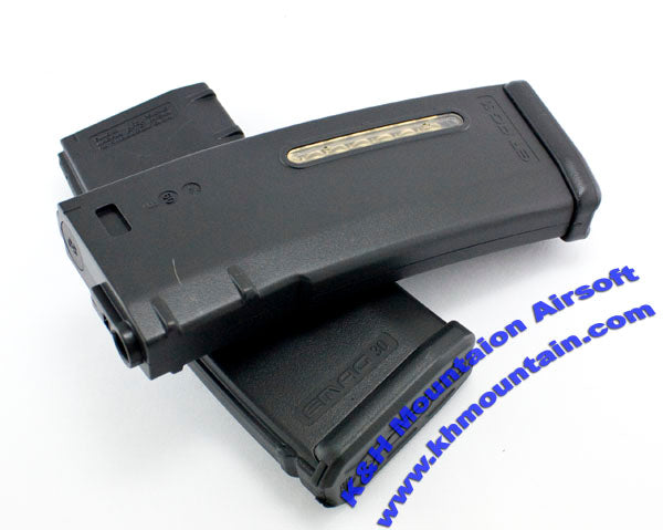 Magpul PTS PMAG 75 rds Magazine with fake bullets (BK) / each