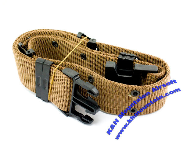 US ARMY UNIVERSAL Combat BDU Duty Belt 2" / TAN