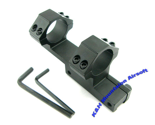 25mm scope double rings mount for 10mm rail