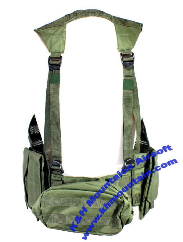 US Tactical Assault Molle Vest in Green color
