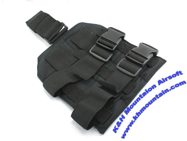 Tactical Molle Dropleg Platform / Black