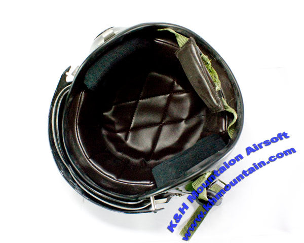 Military Air Force Pilot Helmet / Woodland