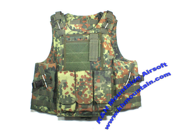 FSBE style MOLLE Assault Tactical Carrier Vest / German WD