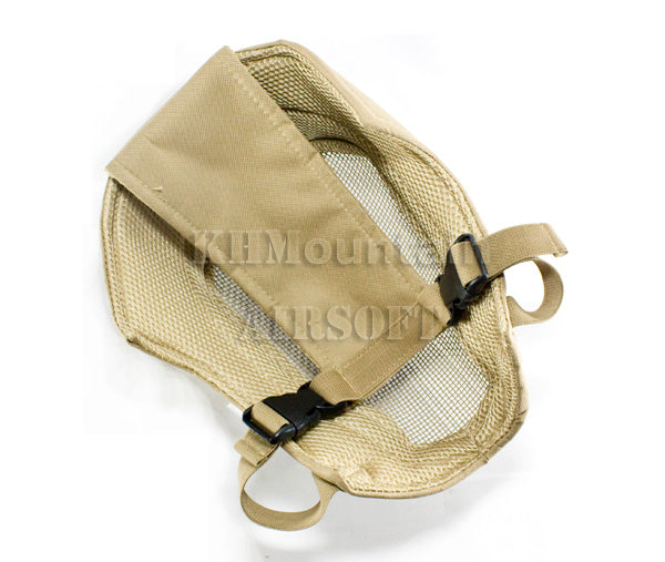V3 Strike Steel Full Face Mesh Mask / TAN