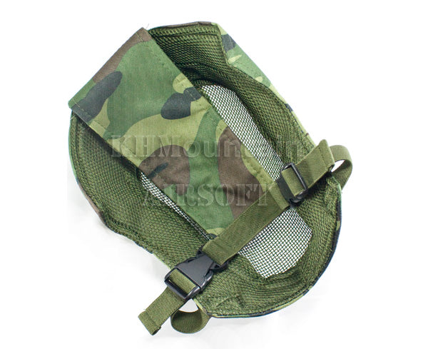 V3 Strike Steel Full Face Mesh Mask / Woodland