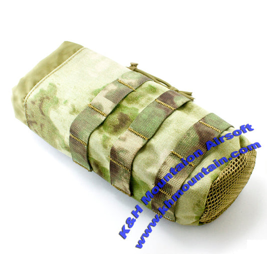 1000D Nylon Tactical Molle Radio Pouch / ATACS Woodland