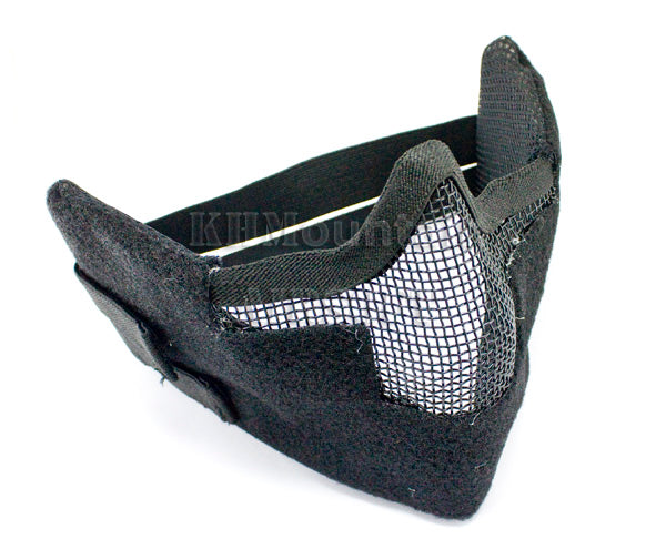 V4 Strike Steel Lower Face Mesh Mask / Black