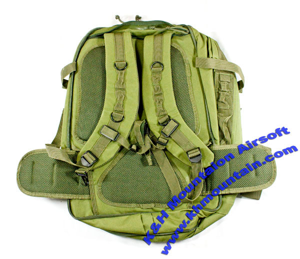 Versatile Back Pack (Large) / Black / Green / TAN