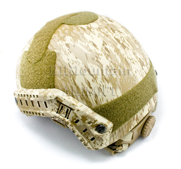 V2 Emerson Helmet with NVG Mount Two Side Rail / Digital TN