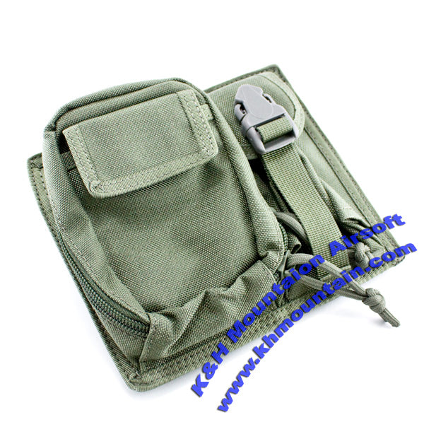Utility Waist #101 Molle Pouch Bag / Grey