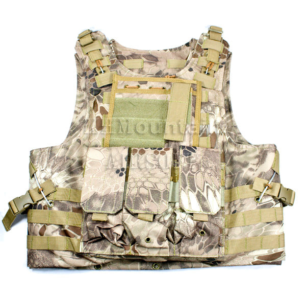 FSBE Style MOLLE Assault Tactical Carrier Vest / Highlander