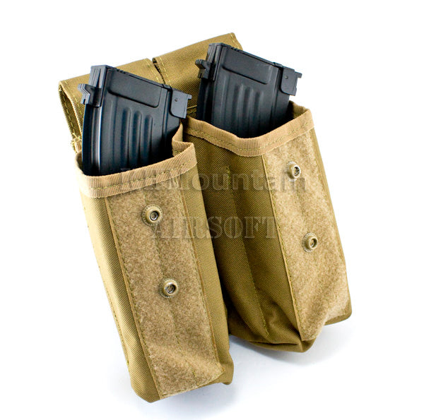 Molle AK Double Magazine Pouch / TAN