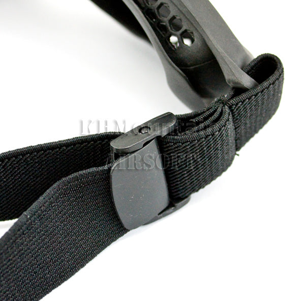 Military Soft Rubber Mesh Protection Glasses Goggles / Black