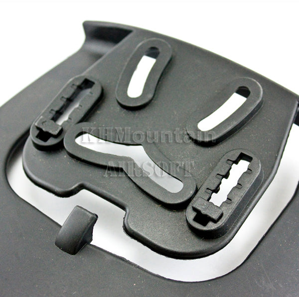 CQC Style Holster /w Belt Loop & Paddle for P226 (Left Hand) /BK