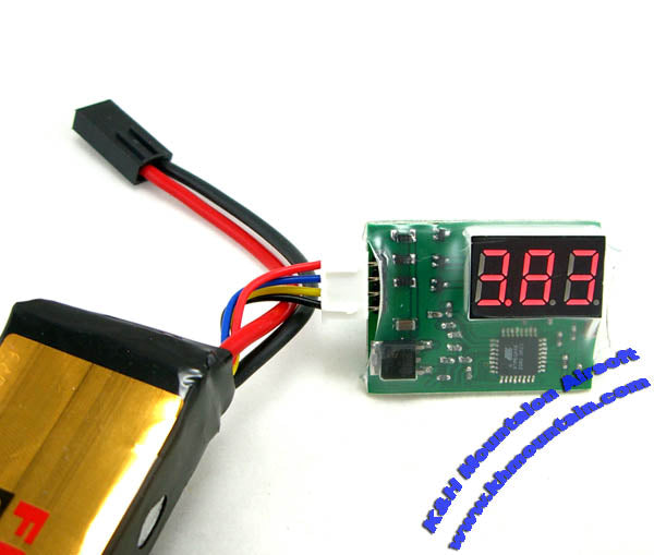Li-Polymer battery cells Voltage Indicator