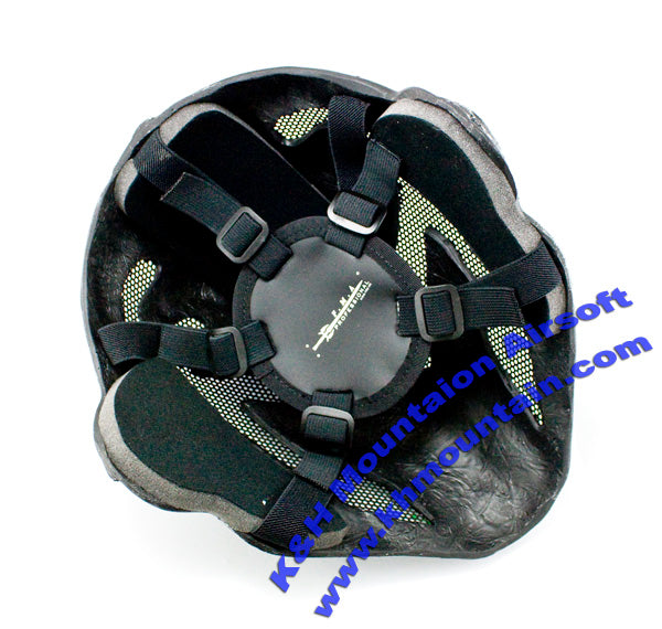 FMA Templar Style Mask with Mesh Goggle