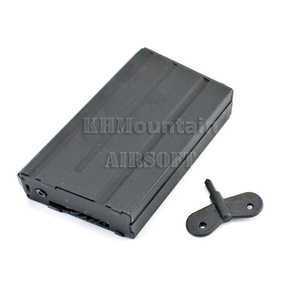 Battleaxe M4 / M16 Short Metal Magazine / Black