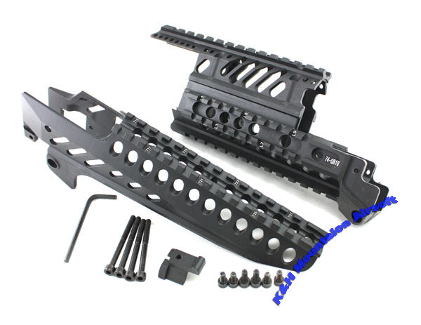 Jing Gong X-47 Rail System For AK (3-pcs) / Black