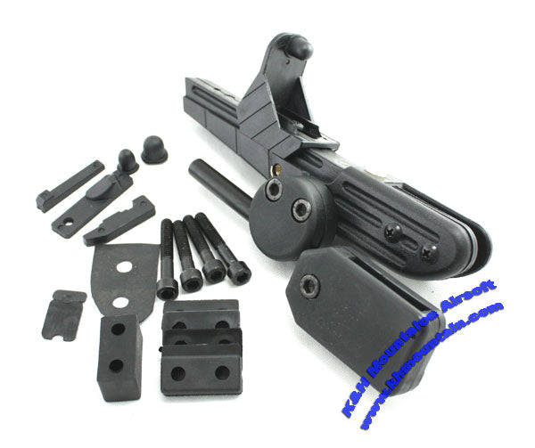 IPSC style belt pistol holster (Black)