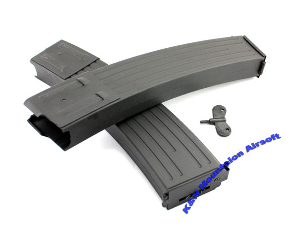 AGM MP44 metal Hi cap wind-up magazine (each)