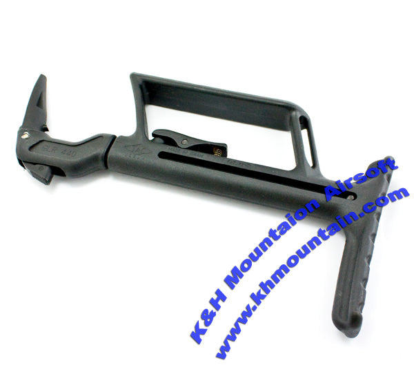 Glock 17 Pistol Foldable Shoulder Stock / Black