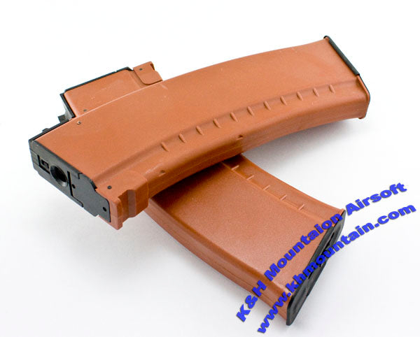 CYMA AK74 500 rds wind-up magazines /each (C.25) / Wood